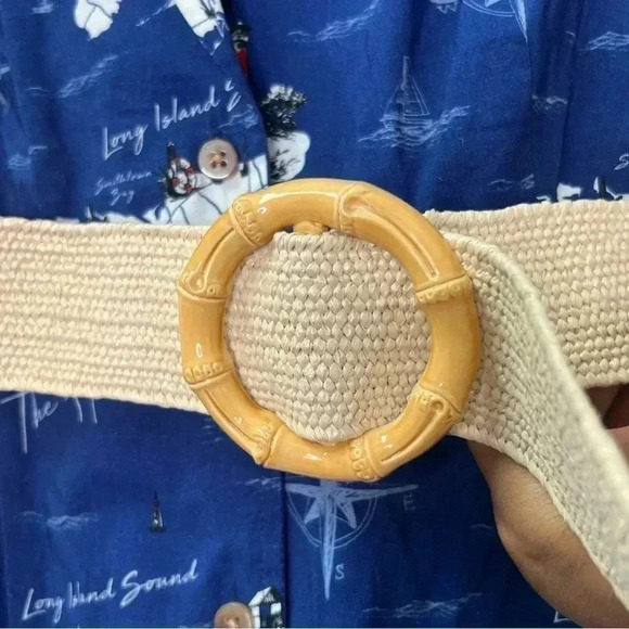 WeWoreWhat Blue and White Midi Dress - Picture 5 of 16